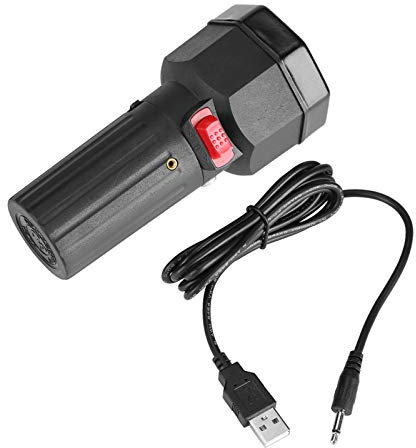 TOPINCN Barbecue Motor, DC 5V BBQ Rotator Motor Kunststoff Grill Motor mit 1m USB Boost Kabel Geräuscharm für Barbecue Grill Picknick Bräter Schwarz