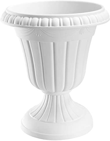 Cabilock Vintage Blumenvase R?mischen S?ULE Vintage Blumentopf Rustikale Blumeneimer Tischvase Griechische S?ULE Statue übertopf Pflanztopf Pflanzgef?? für Garten Balkon Wohnzimmer Hochzeit Deko