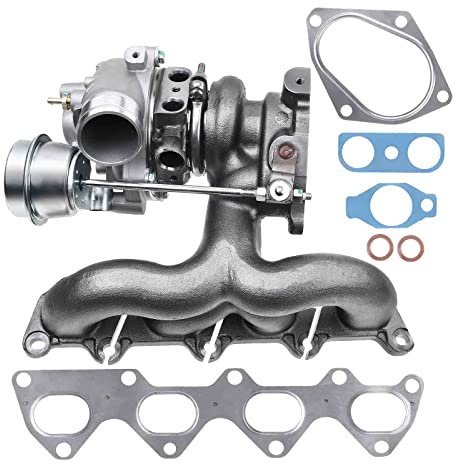 Frankberg Turbocompresor Compatible con Golf Plus 1.4L 2006-2013 Golf V 1.4L 2005-2008 Golf VI 1.4L 2008-2012 Pass.at 1.4L 2012-2014 T.o.u.r.a.n 1.4L 2006-2015