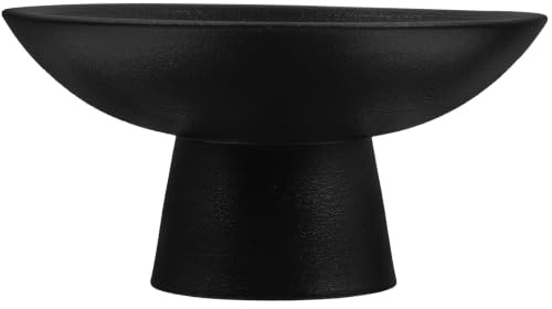 Cuenco De Cerámica Con Pedestal Para Frutas Y Snacks Bandeja Decorativa Moderna Para Postres Para Encimeras De Cocina Y Fiestas