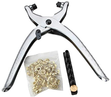 Pinze per occhielli durevoli per 2 mm, 2, 5 mm, 3 mm, 5 mm, 4 mm, 4 mm, 5 mm, occhielli da 5 mm, robuste pinze per occhielli