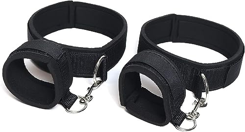 Sex Bondage Handschellen Sex Bett Fesseln Sex Set Sex Spielzeug für Paar,BDSM Bondage Set Fessel mit Handschellen Fußfesseln SM Sex Toys für Bett