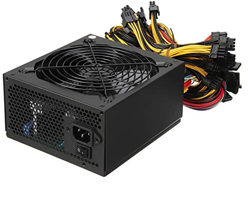 KLVN 200 0w PC Alimentation en Mineur d'ordinateur ATX ETH BTC Machine minière Bitcoin 180~240V