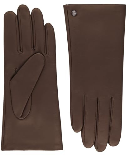 Roeckl Damen Frankfurt Handschuh für besondere Anlässe, Coffee 7800, 6