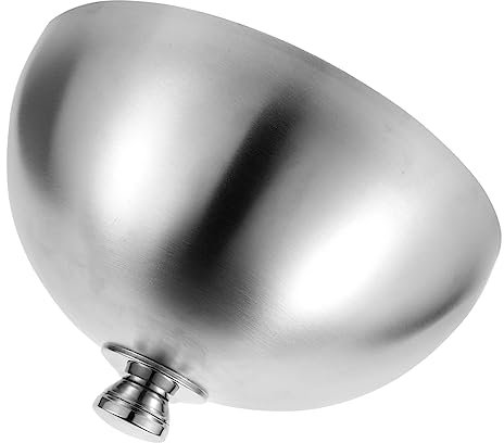 Cabilock Funda Inoxidable Protectora Para Alimentos y Comidas Antiaceite Para Hogar y Restaurantes