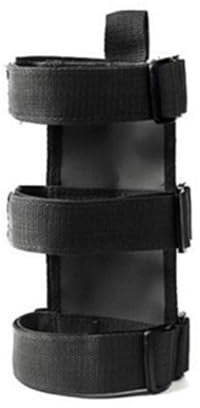 Staffa per estintore, supporto per bagagliaio auto, estintore, cintura regolabile per auto, accessori pratici, accessori di terze parti per jeep (nero)