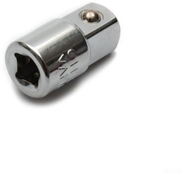 1/4 3/8 1/2 Drive Socket Wrench Adapter Converter - Female to Male Steel Tool for Professional Mechanics and DIY Projects(3/8-1/2)