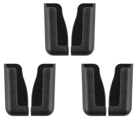 VALICLUD Soportes Autoadhesivos para Teléfono Móvil para Coche, 6 Unidades, Material PVC Resistente al Calor, Soporte Ajustable para Smartphone, Compatible Navegación Segura en Vehículo