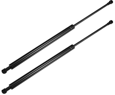 QUARKZMAN Gasdruckfeder Für Renault Captur 13-19 2 Stück | Länge 47,5/29,5 cm, Durchmesser 18/8 mm, Stahl, Schwarz, OE-Nummer 844301324R