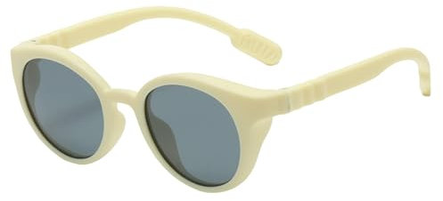 VHGHHVEJ Sonnenbrille Baby Polarisierte Kleinkind Für Und Mädchen - Augenschutz Kinder Uv -Schutz Kleinkind-gelb