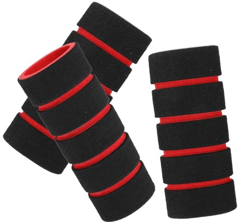 MERRYHAPY Manicotti in Schiuma Protettivi per Barre Trazioni 3 Pezzi Copertura Antiscivolo per Manubri Palestra Casa Comfort e Sicurezza per Fitness Indoor