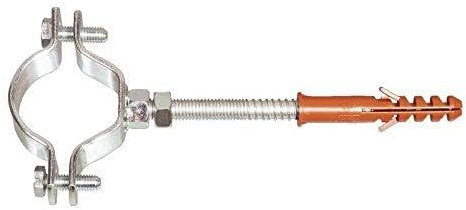 WURTH Schweres Halsband mit Schrauben und Dübel 1 1/2 für Rohrleitungen