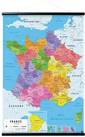 Grupo Erik Magnetic Wall Hanger, Hanging Set + Poster, 61 x 91,5 cm