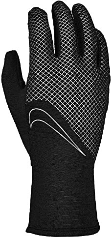 Nike kvinnors 360 sfärer löparhandskar, svart, medium