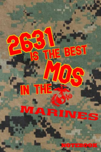 “2631 is the Best MOS in the Marines” MOS USMC Electronic Intelligence (ELINT) Analyst Notebook/Logbook