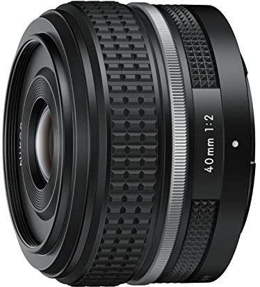 Nikon NIKKOR Z40mm f/2 SE, Obiettivo Mirrorless, Formato FX, Compatto, Design di Tradizione, Effetto Bokeh, Nero [Nital Card: 4 Anni di Garanzia]