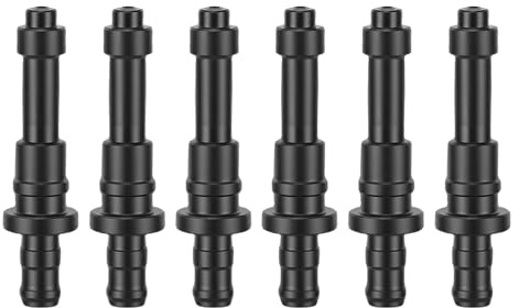 Haofy Conector de Tubo de Leche Material de PC Máquina de café Reutilizable Accesorio de Tubo de Leche para Espuma de Succión Estable con 3,3 Cm de Longitud para Cafeteras Automáticas