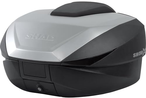 SHAD D0B59100 Koffer Top Case Expandable SH59X, Aluminium, Größe Normal