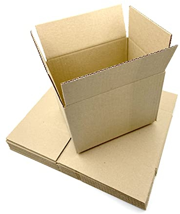 Liten fraktkartong 20 x 15 x 15 cm - olika partier att välja mellan (25)