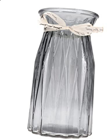 Vaso di in centrotavola per fiori, contenitore in di giacinto, vaso per fiori in trasparente, decorazione floreale, scrivania in ordinario