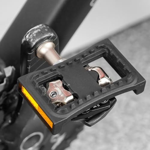 HEIBTENY Adapter wandelt SPD-Stollenpedale in Flache Pedale um, geeignet für SMPD22, für Shimano M540, M520 Modelle, Mountainbike-Pedaladapter