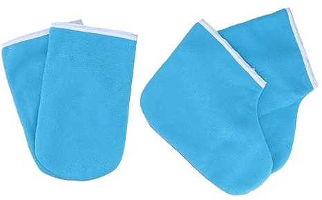 ARTSEWPLY Paraffinwachs Therapie Satz Mit Isolierenden Fußüberzügen Und Handschuhen Für Spa Und Professionelle Handpflege