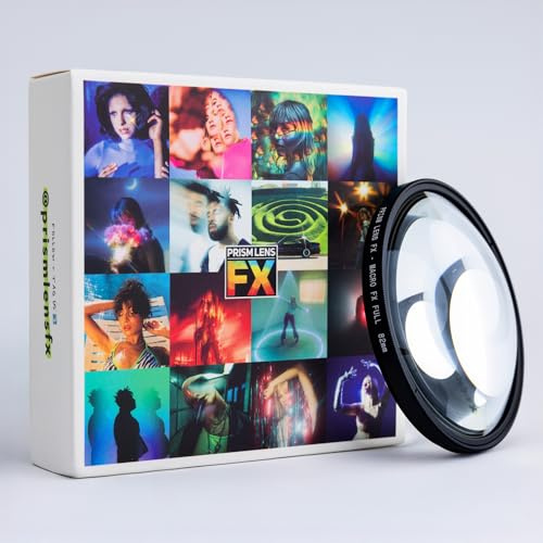 Prism Lens FX Macro FX Filter | Full Strength | 52mm Circular Threaded | Perfect for Extreme Closeups | Ditch Your Macro & Probe Lenses!