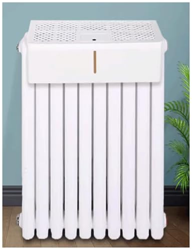 Humidificador de radiador colgante, sin electricidad, sin niebla, humidificador de calentador de tipo evaporativo caliente, nivel de agua visible transparente, for oficina en casa(50cm/19.5in)