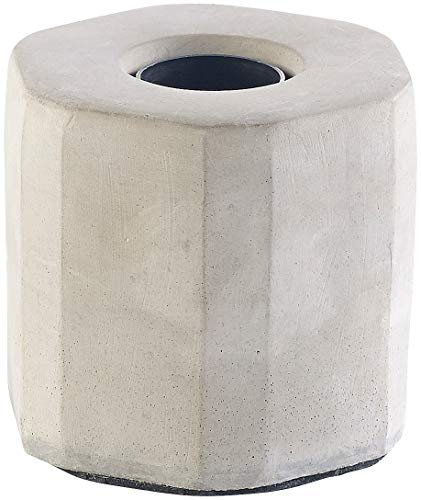 Lunartec Tischlampe Beton: Dekorative Beton-Tischleuchte für E27-Lampen, bis 40 Watt, grau (Betonleuchte, Tisch-Lampe, LED Wohnzimmerleuchten)