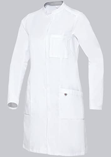 BP 1752-130-0021-54n Arztkittel für Frauen, Langarm, Arm-Lift-System, 205,00 g/m² Reine Baumwolle, weiß, 54n