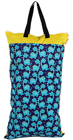 YOUTHINK wasserdichte Wiederverwendbare Baby-Stoffwindel-Nass-Trockentaschen, wasserfeste Badetasche für Strand, Pool, Sporttasche für Badeanzüge oder nasse Kleidung, 40 cm * 70 cm(EIN)