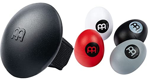 Meinl Percussion Meinl Ms-Bk Cajon Add-On Motion Shaker + Esset - Huevo De Percusión, 4 Piezas