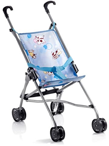 Puppenbuggy Funny, Puppenwagen, Mini-Buggy, Blau