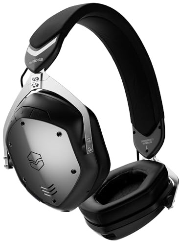 V-MODA Crossfade 3 | Le cuffie circumaurali cablate preferite dai migliori DJ del mondo | Suono potente, ottimizzato per l'energia e l'entusiasmo del club | App Editor Mobile – Gunmetal Black