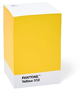 PANTONE Klebezettel- Block, Sticky Notes, 1400 Stück, Yellow 012 C