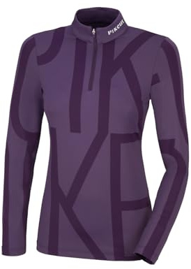 Pikeur Print Shirt, Damenshirt, Langarmshirt Größe 40