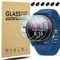 Diruite [4+6] Piezas Cristal Templado para Garmin Forerunner 255/255 Music Protector Pantalla,Tapón Antipolvo*6+HD Película Protectora*4 para Garmin Forerunner 255/255 Music Vidrio Templado