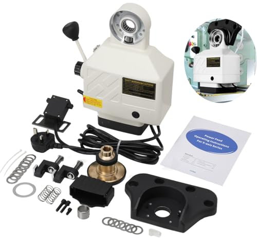CDZHLTG X-Axis Power Feed Milling Machine, 135 in-lb Torque 0-160RPM Table Milling Machine Power Feed X-Axis Power Drive Feed for Milling Table 220V