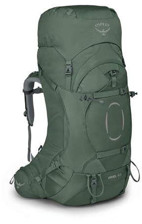 Osprey Ariel Damen-Trekkingrucksack, 65L Medium/Large, Koseret Green