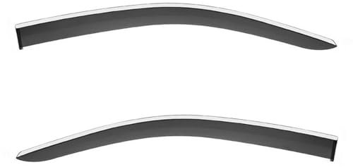 DZSLLOOI Regenabweiser Set Für VW Für Caddy Für MK3 2K 2005-2019 Fenster Visor Vent Shades Ventvisor Wind Visiere Regen Guard Shades Auto Windabweiser