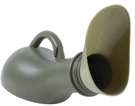 Urinoir portable en plastique mobile pour l'extérieur, le camping, la voiture, bouteille d'urine pour femmes et hommes, kit de voyage de 1000 ml