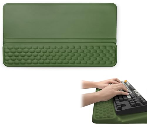 Handballenauflage Tastatur,Biluer Handauflage Tastatur Tastatur Handauflage Handgelenkauflage Tastatur Ergonomisches Set, Tastaturablage Und Handballenauflage In Einem