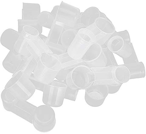 Fontaine à Eau pour Animaux de Compagnie Fontaine à Eau pour Oiseaux Déflecteur d'eau Distributeur d'eau Potable Automatique pour perroquets Myna à crête Plastique Bleu 11x4x4cm