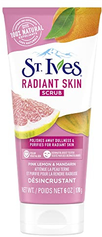 St. Ives Even & Bright Pink Citron & Mandaran Orange Scrub, 150 ml