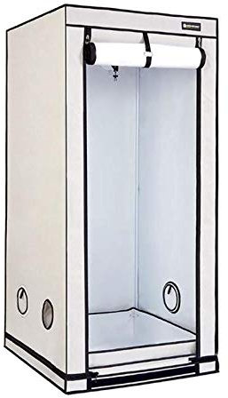 HOMEbox Ambient Q80+ Growbox 80x80x180 cm - Carpa de Cultivo Gabinete de Cultivo Carpa de Cultivo Carpa de Cultivo Carpa de Cultivo Homebox Cultivo a Prueba de luz Cultivo de Interior