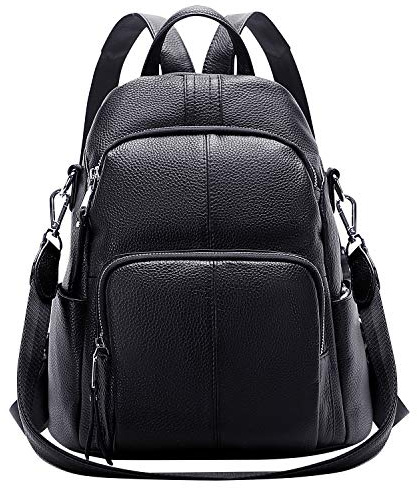 ALTOSY Anti-Diebstahl Rucksack Damen Leder Tasche Schultertasche | Elegant Handtasche 3-in-1 Trageweise, Passt für 11-Zoll-ipad, Große Kapazität, Für Alltag, Reise, Freizeit, S81