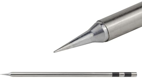 QUICK Dauerlötspitze gerade nadelspitz Ø 0,2 mm Rapid-Kartuschen-Lötspitze für QUICK TS1200 Lötstation
