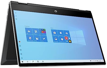 HP Pavilion x360 Convertible 14-inch Laptop, 11th Generation Intel Core i5-1135G7 Processor, Intel Iris Xe Graphics, 8GB RAM, 256 GB SSD, Windows 11 Home (14-dw1025nr, Natural Silver)