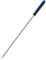 Barra di leva da 91,4 cm, resistente, con cappuccio a martello più spesso, punta dritta, utensili manuali meccanici per automotive, demolizioni, estrattore chiodi, piede di porco