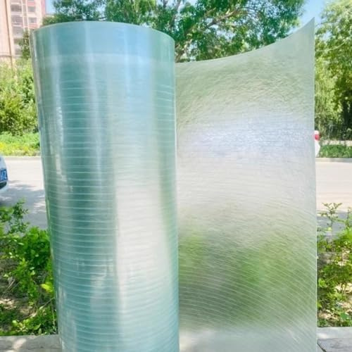 Polycarbonatplatten,Dachplatte Gartendachplatten,Regenfeste Isolierplatten Ersatzplatten,Stegplatten UV-beständigen für Gewächshaus Carports,Terrasse Vordächer,Leicht zu Schneiden (1m x 3m)